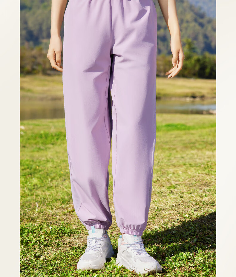 361° Women's Sports Pants Spring Summer Quick-Dry Jogger Casual Loose Running Yoga Fitness Pants 662614707-5 4