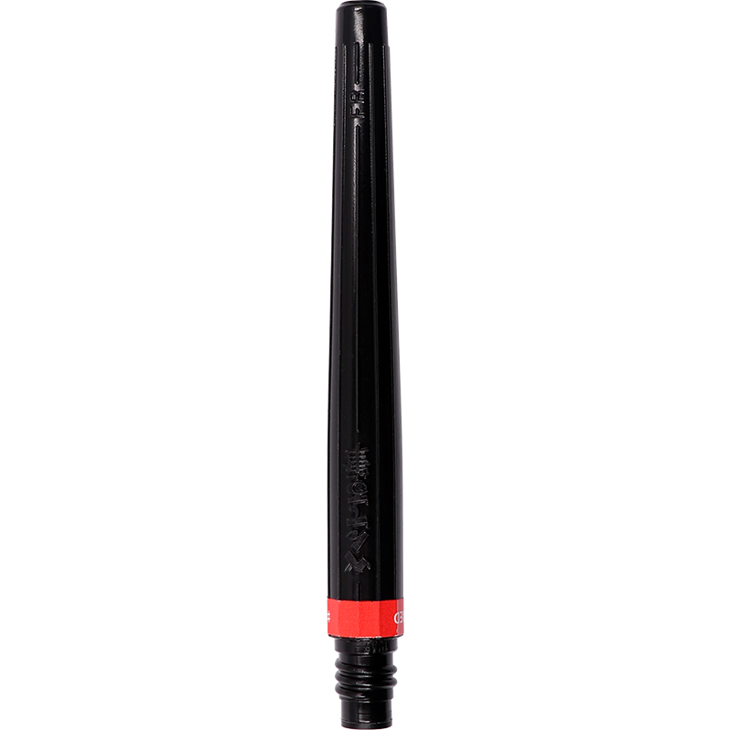 Pentel Colored Scientific Brush Pen, Chinese-Style Calligraphy And Painting Soft Brush Pen (Suitable for XGFL), Refillable Brush Pen, FR-102X, Red
