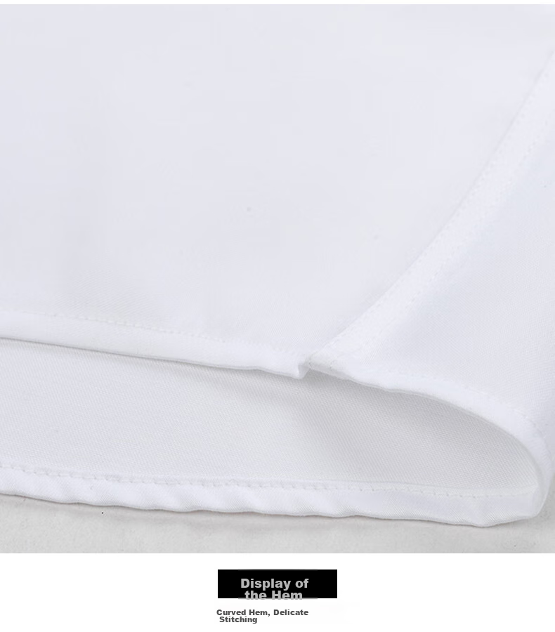 FIRS Liquid Ammonia Non-Iron Short Sleeve Shirt for Men, Pure Cotton Business Formal Wear, Pure White (Short), Size 38 17