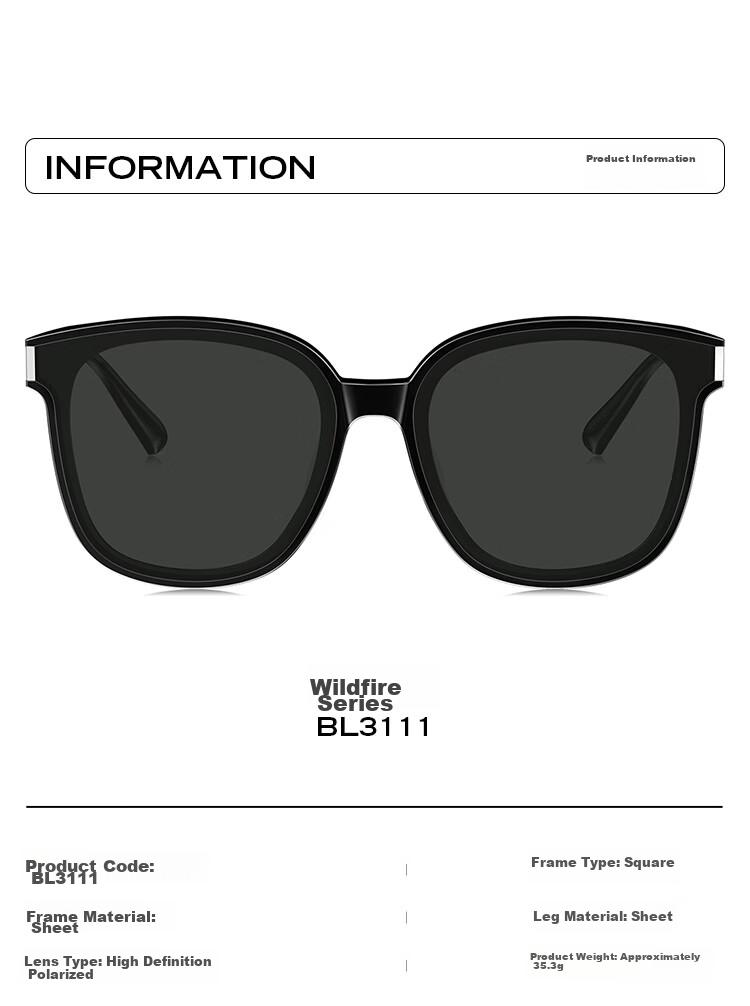 BOLON Acetate Driving Sunglasses for Men And Women, BL3111A10 8