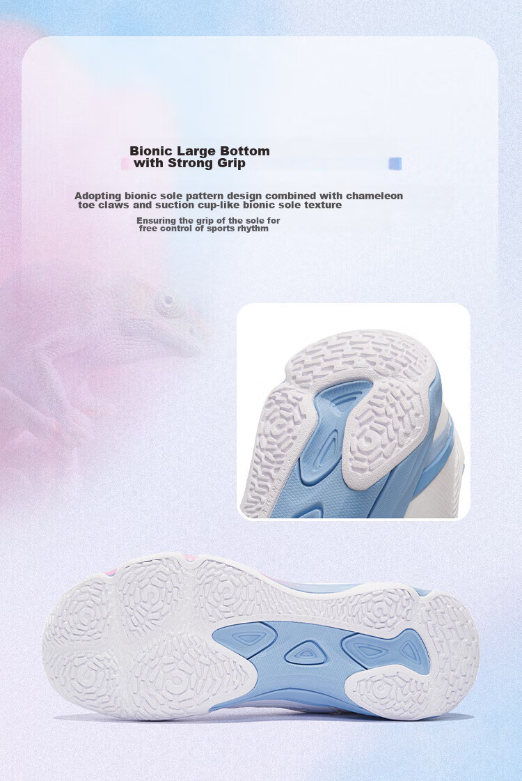 Li-Ning Color-Changing Dragon 6lite, Unisex Couple Style, Competition Badminton Training, Wear-Resistant, Shock-Absorbing, High-Elasticity, Non-Slip Sports Shoes, Sneakers 6