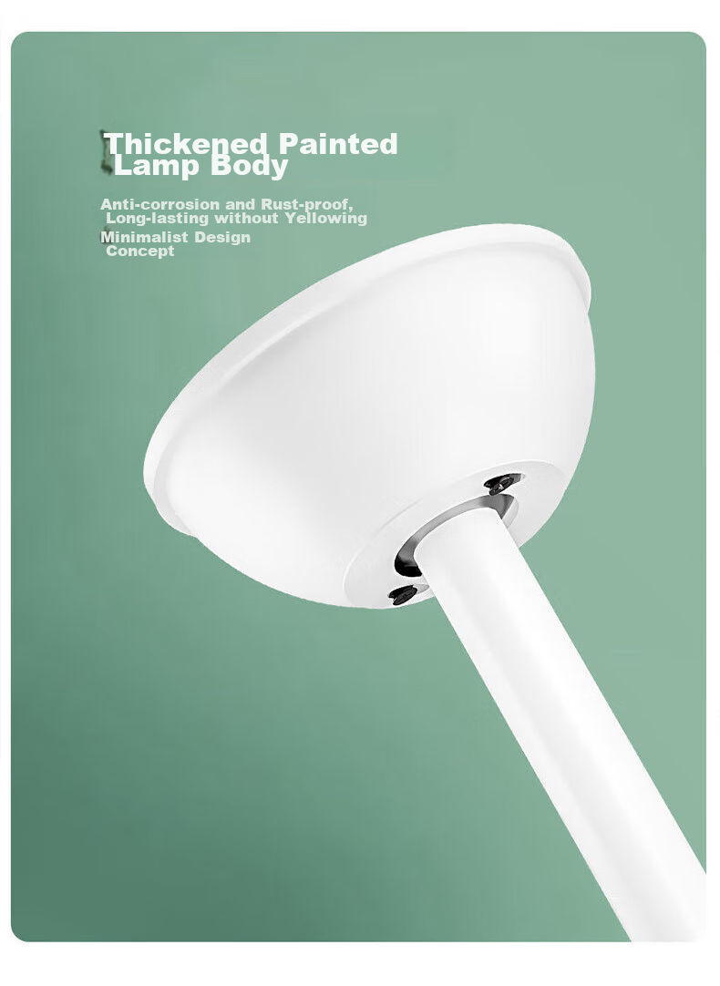 MICOE Ceiling Fan Light, Puli Eye Protection, Invisible Blades, Remote Control Dimming, Zhongshan Lighting Fixture with Installation Included - Lingxiao 32