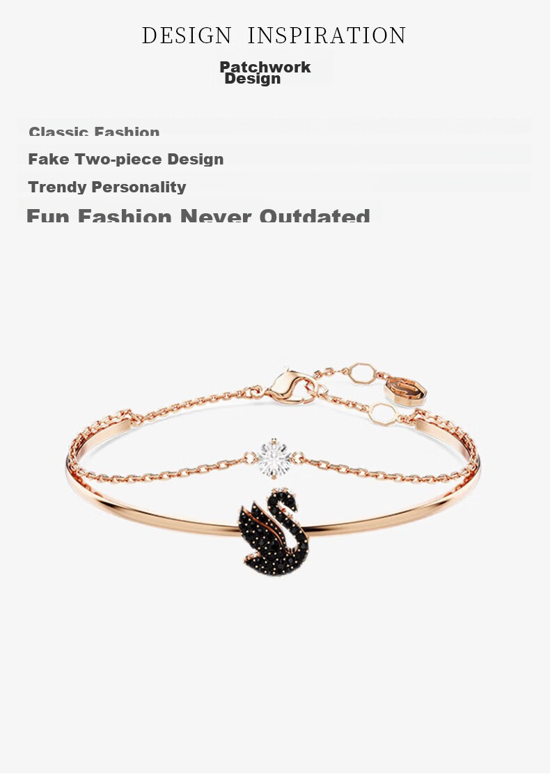 SWAROVSKI SWAN 25th Anniversary New Swan Bracelet for Women Birthday Gift for Girlfriend New Year Gift 5734556 1