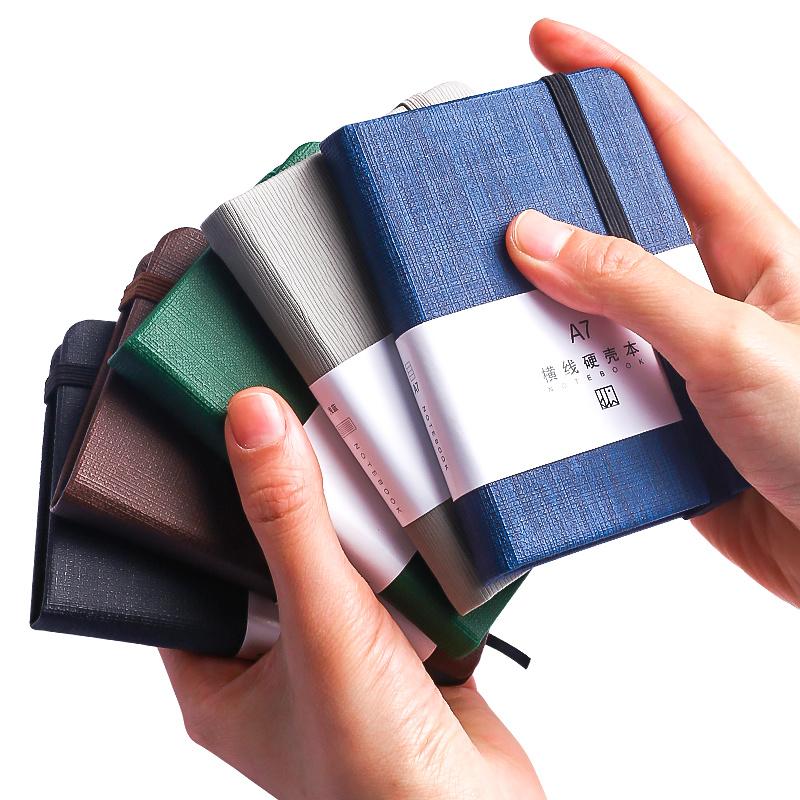 Jinzhi 5 Notebooks, A7 Size, 100 Sheets Each, Creative Mini Pocket Notebook, Portable Journal, Small Diary, Vocabulary Book, Palm-Sized Notepad, Mixed Colors
