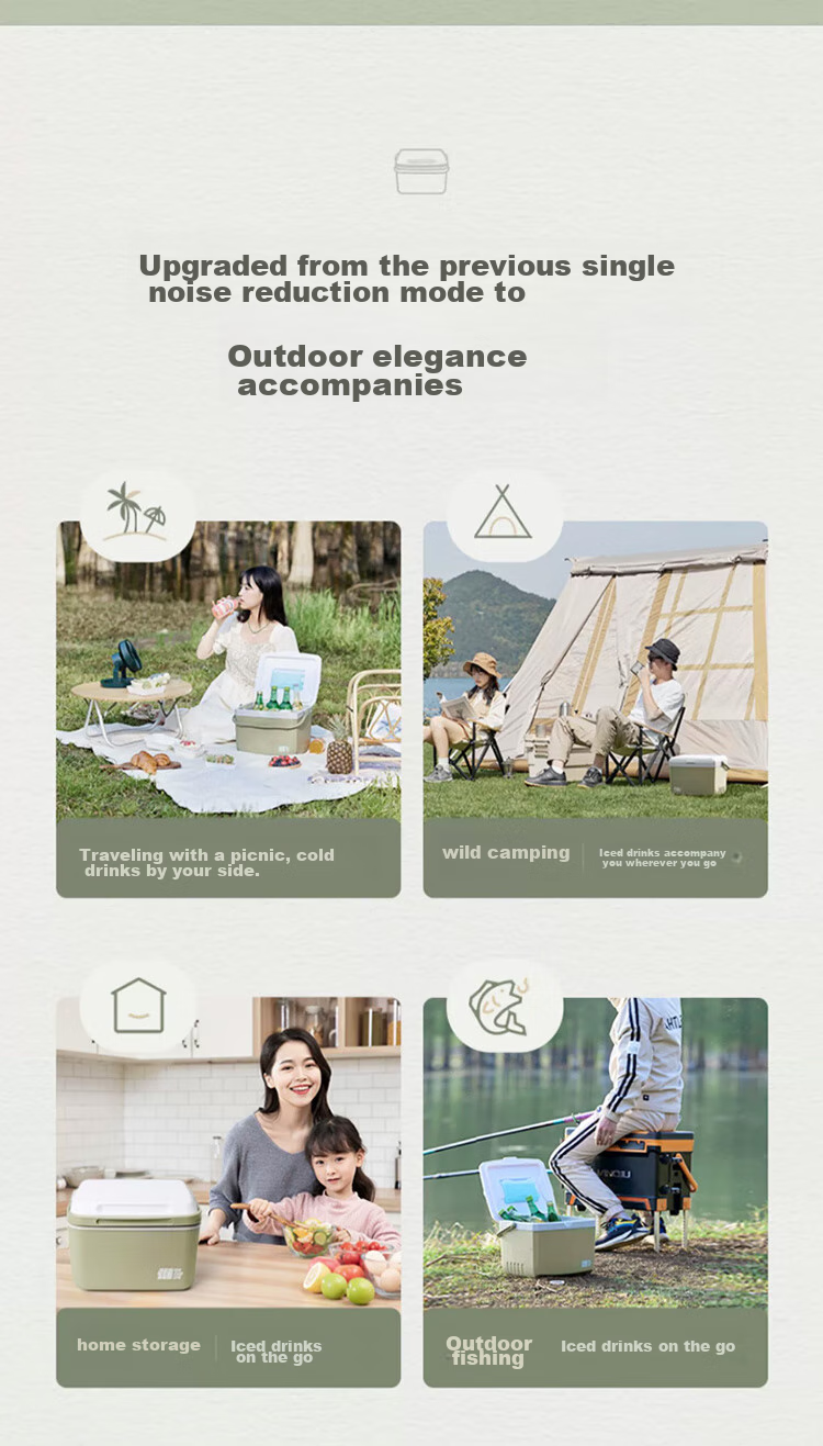 TAN XIAN ZHE Insulated Cooler Box, Outdoor Camping Large Capacity Refrigerator, Commercial Use for Street Vendors, Cold Storage Box, Car Ice Bucket 4