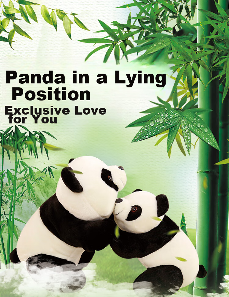 Aishangxiong Giant Panda Plush Toy Doll Stuffed Animal Sleeping Pillow Chengdu Souvenir Children's Birthday Gift for Girls 1