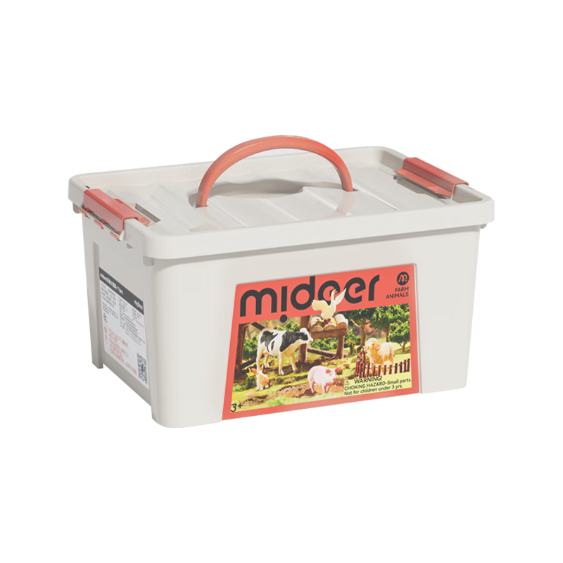 MiDeer Animal Model Toy Set for Boys And Girls, Realistic Farm Animals Gift - 11 Pieces Children's Gift