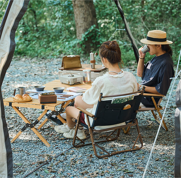 Naturehike Muke Muguang L02 Outdoor Folding Chair, Camping Chair, Portable Camping Stool, Fishing Chair, Outdoor Picnic Seat 4
