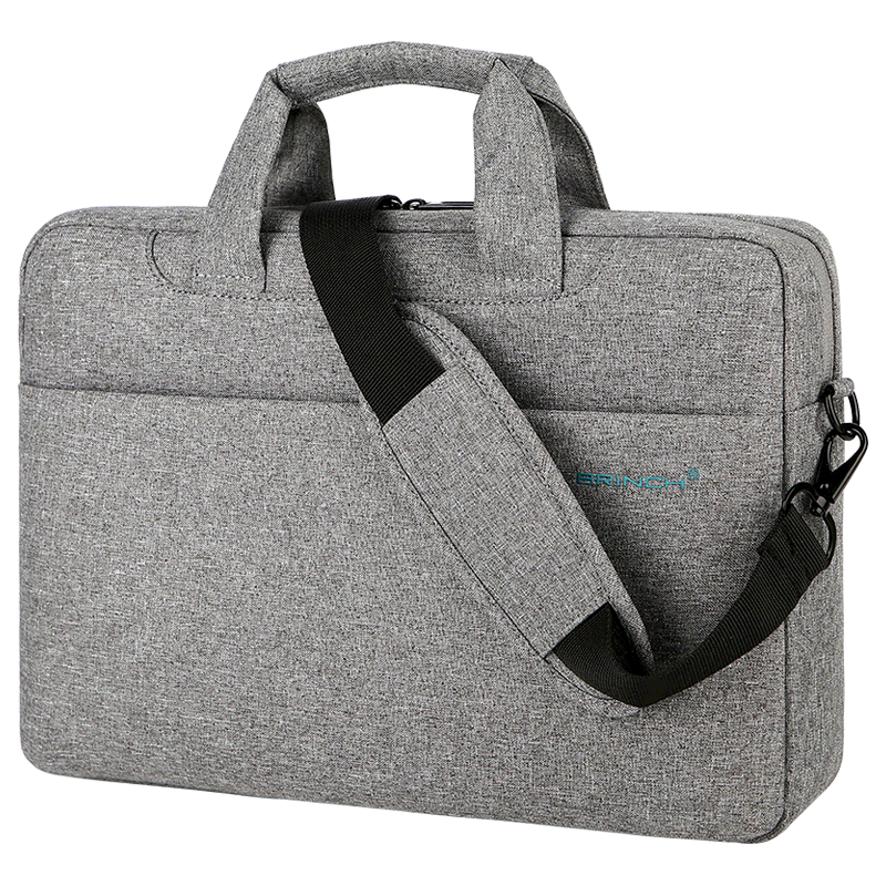 BRINCH Laptop Bag, 14/15 Inch Business Travel Handheld Shoulder Bag, Suitable for Apple And Huawei Notebooks