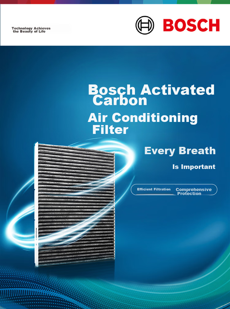 BOSCH Air Conditioning Filter Element 4024 for Ford Mondeo, Focus, Explorer, Taurus, Edge, Edge Sport, Lincoln And Others 1