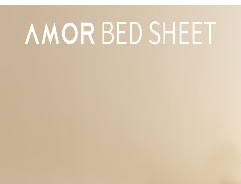 AMOR Antibacterial Class A 100-Count Brushed Cotton Bed Sheet Single Piece Naked Sleep Pure Cotton Winter Double Bed Sky Blue 245x250cm 6