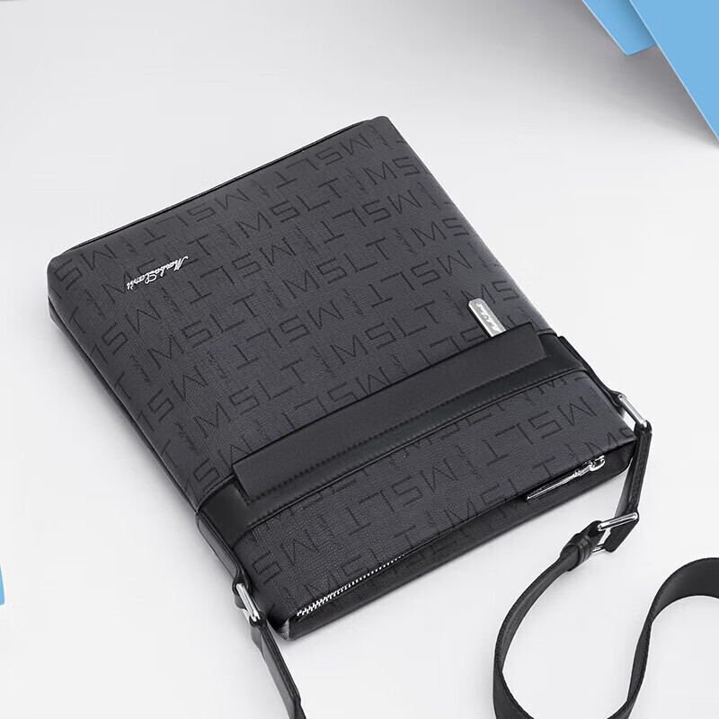 MashaLanti Fashion Shoulder Bag, Men's Crossbody Bag, Large Capacity Vertical Backpack, High-End Practical Father's Day Gift for Dad