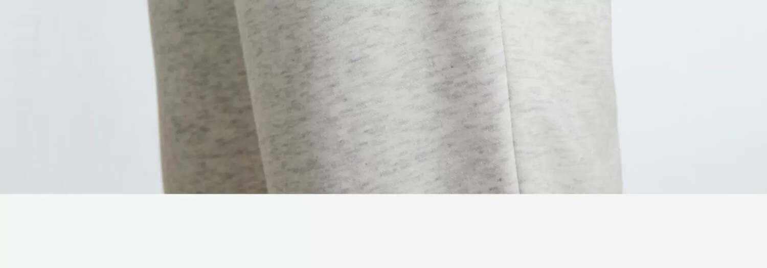 Anta Fleece Lined Jogger Pants | Knitted Women's Sports Trousers Winter New Fleece Warm Casual Elastic Cuff Sweatpants 34