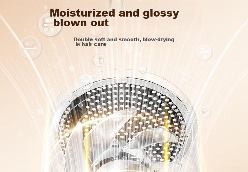 AUX Hair Dryer, Home Use, Negative Ion Blue Light Hair Protection, Non-Damaging Electric Blower, 1800W High Power Quick-Drying Hair Dryer, Portable Dorm Hair Dryer 20