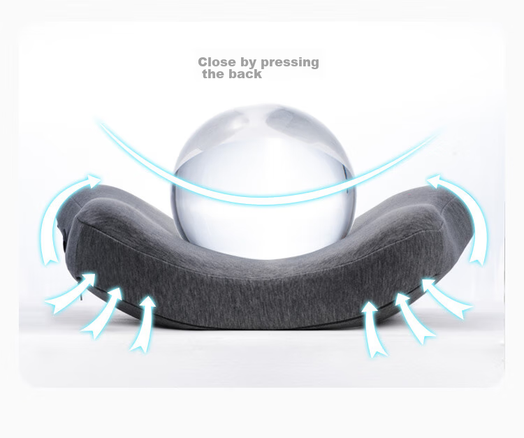 CHECA GOODS Lumbar Support Cushion for Office And Car Seats, Back Support Pad, Waist Pillow, Chair Backrest Cushio 16
