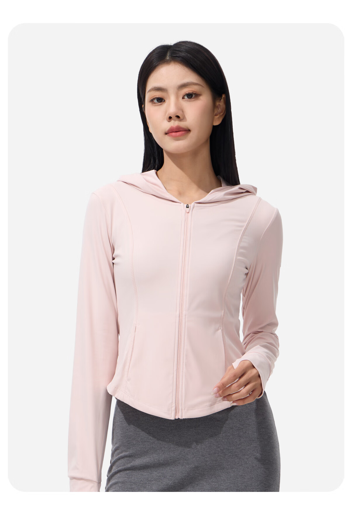 CAMEL Sun Protection Clothing for Women, Breathable UPF50+ UV Protection, Lightweight Jacket [Panda Ice Pop] A24BZ00197 19