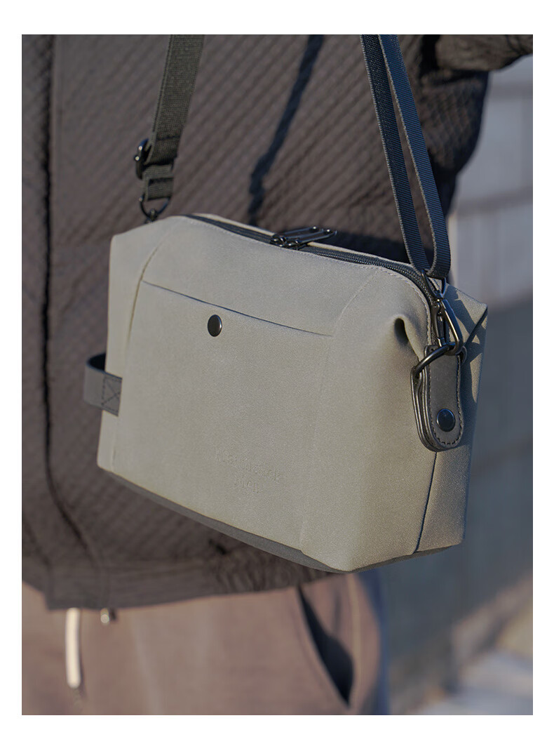 Matchstick Men FC-8812 Mirrorless Camera Bag, Shoulder Photography Bag, Digital Portable Storage Bag, Gray 11