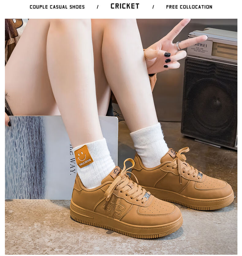 Paul Frank Casual Shoes, Women's White Sneakers, Versatile Couple Style, Men's Campus Fashion Sports Skateboard Shoes, 254U White Women's Size 37 19