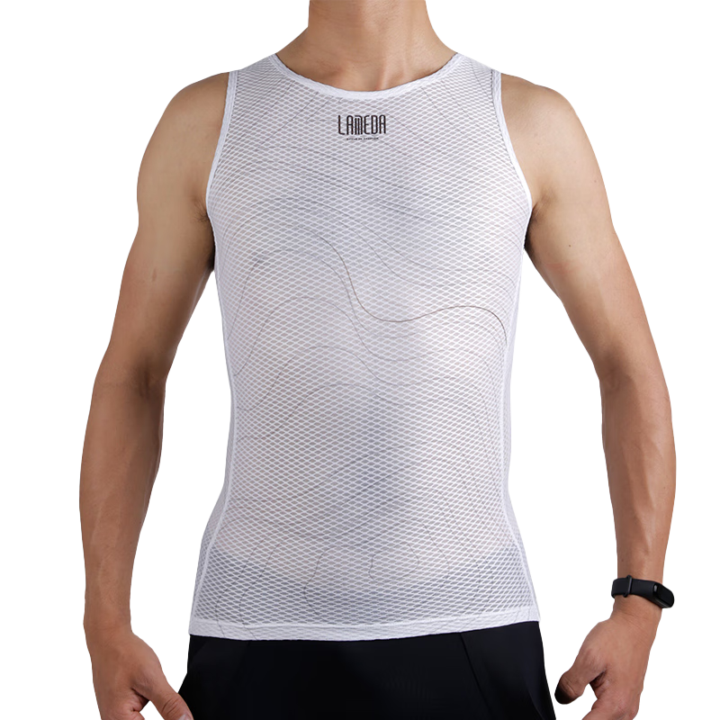 Lameda Sweat-Wicking Cycling Jersey Undershirt for Men, Road And Mountain Bike Base Layer, Zizhu XL/2XL