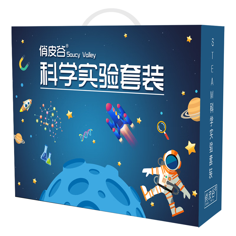 Playful Valley Children's Science Experiment Kit Kindergarten Senior Class 5-Year-Old STEAM Educational Toy Boys and Girls Birthday Holiday Gift