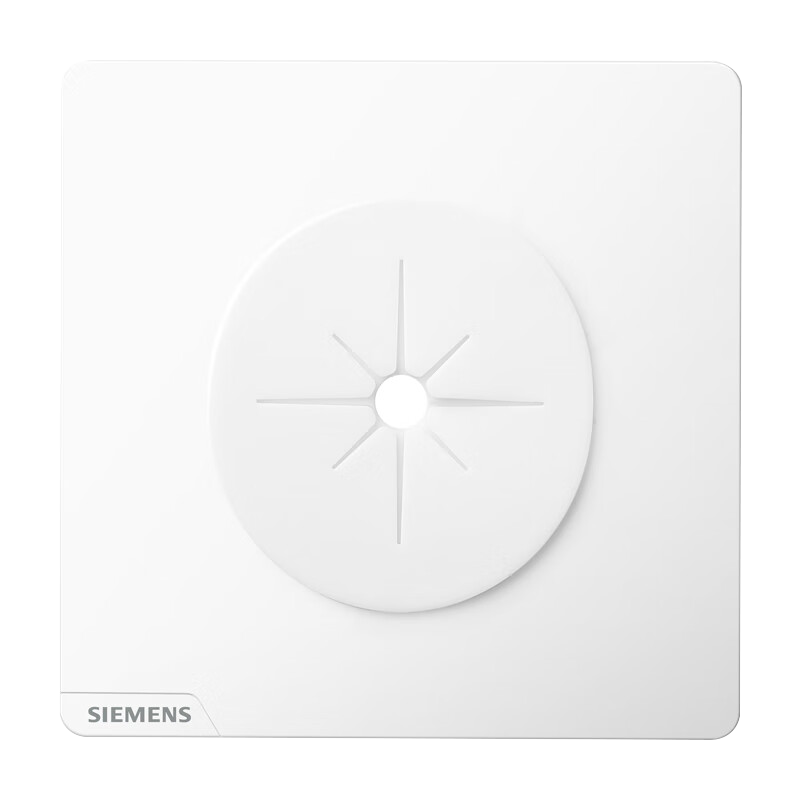 SIEMENS Panel, White Board with Wire Hole Panel, Concealed 86 Type, Bright White 5U H26141NC013P