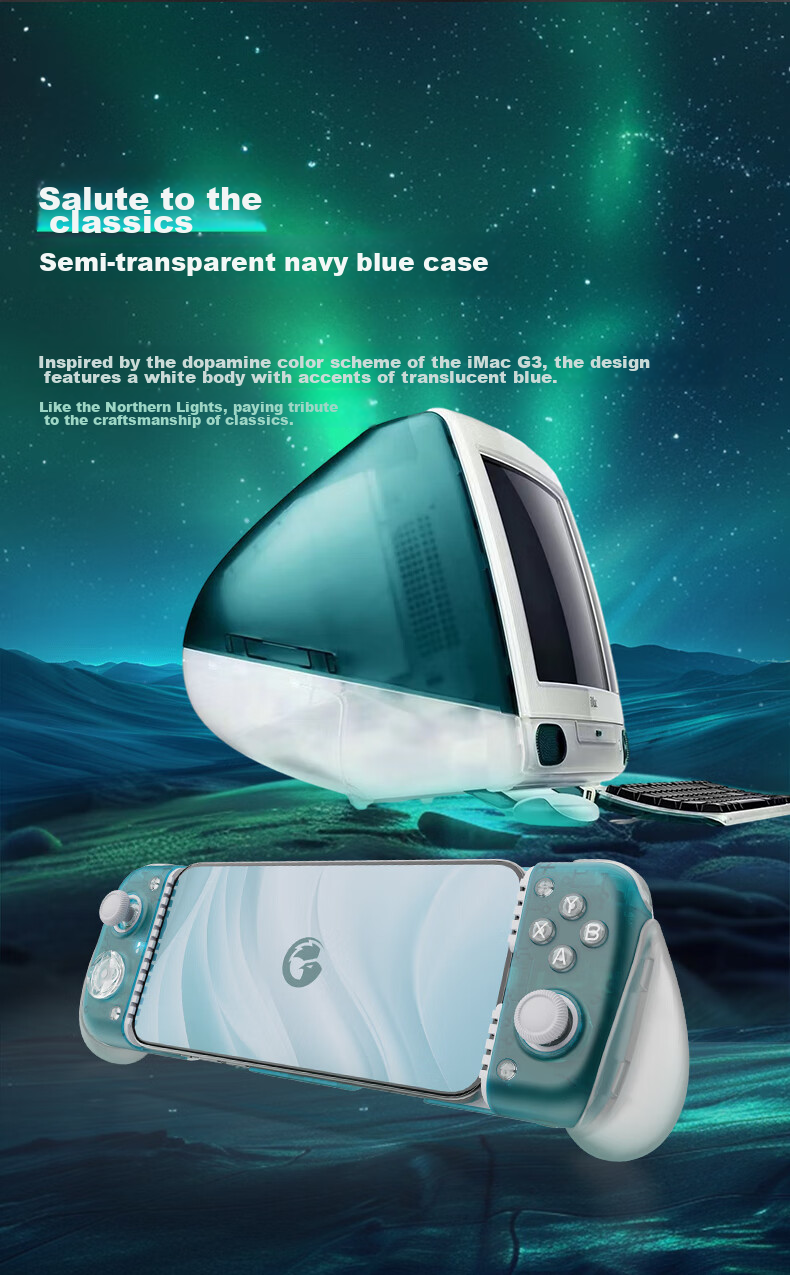 GAMESIR X3 Pro Aurora Cooling Gaming Controller Type-C for Apple IPhone 15, Android Switch, Mobile Games, Racing, Genshin Impact 7