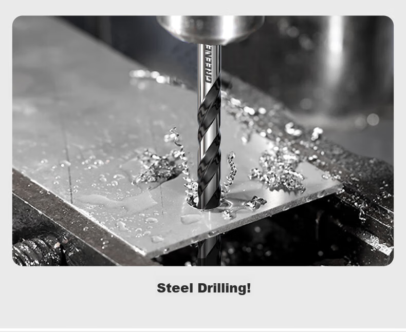 GREENER Triangular Drill Bit for Concrete, Tile, And Cement Wall Drilling, Black Diamond (5+6+8+10+12mm) 11