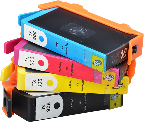 天威hp905xl墨盒 四色套装 适用惠普hp pro 6950 6951 6954 6956 6958