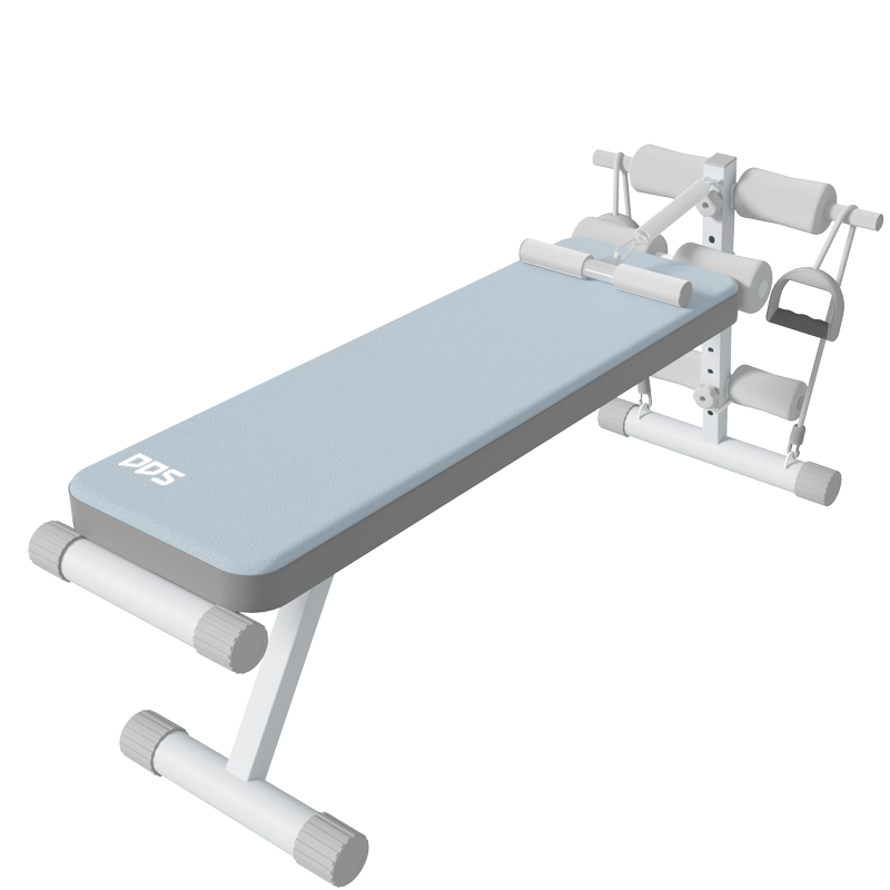 DDS Dumbbell Bench, Sit-Up Fitness Equipment, Foldable Sit-Down Board, Multifunctional Bench Press Chair, 1127AB