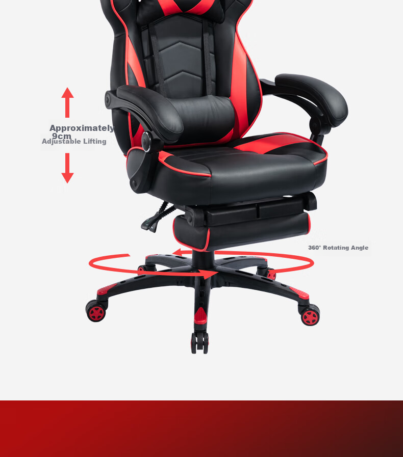 Starspace Gaming Chair, Computer Chair, Office Chair, Ergonomic Chair, Home Reclining Executive Chair, Model 92197H 37