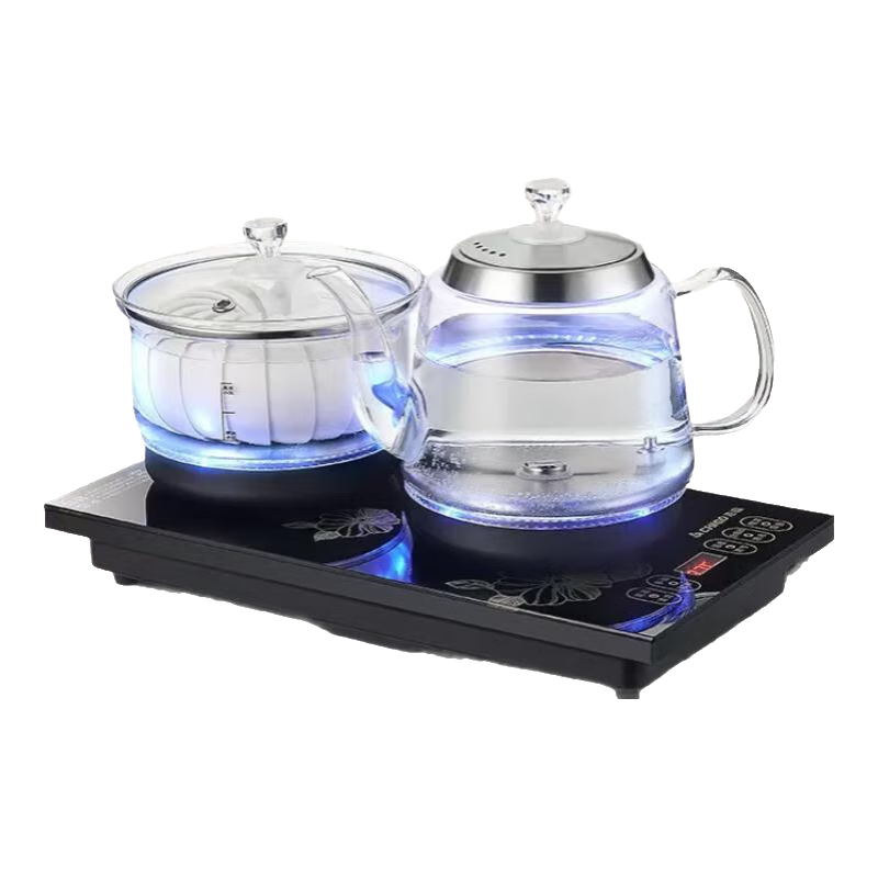CHIGO Fully Automatic Water-Refilling Electric Kettle, Tea Station All-In Kettle, Built-In Electric Tea Stove for Tea Table And Coffee Table, Tea Brewing And Tea Accessories Set, 316L Heating Plate JBL-S9980