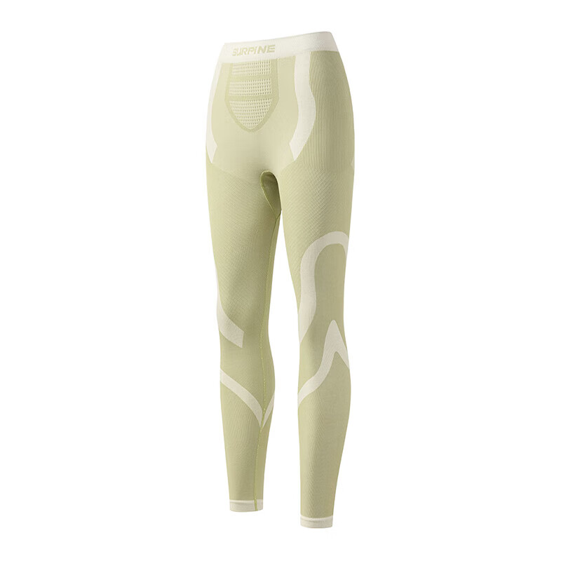 SURPINE Yuxue Series Merino Wool Quick-Dry Ski Base Layer for Women, Functional Underwear, Sweat-Wicking Outdoor Undershirt
