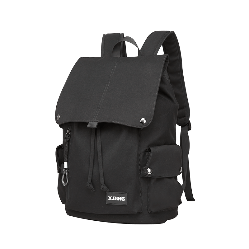 Fanzhe Backpack for Men, Large Capacity Travel Bag, High School Student Bookbag, Trendy College Student Backpack