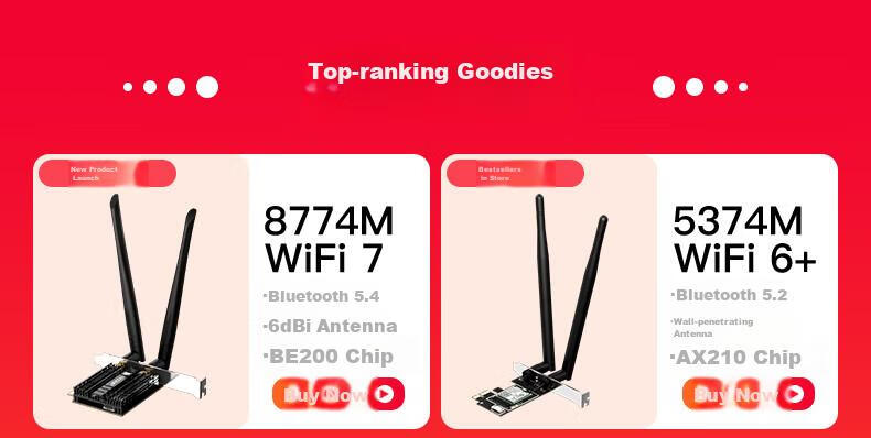 EDUP 1900Mbps High-Power Gaming USB3.0 Dual-Band Wireless Network Adapter - Night Eagle Signal Booster Desktop Computer Laptop WIFI Receiver EP-AC1675 2