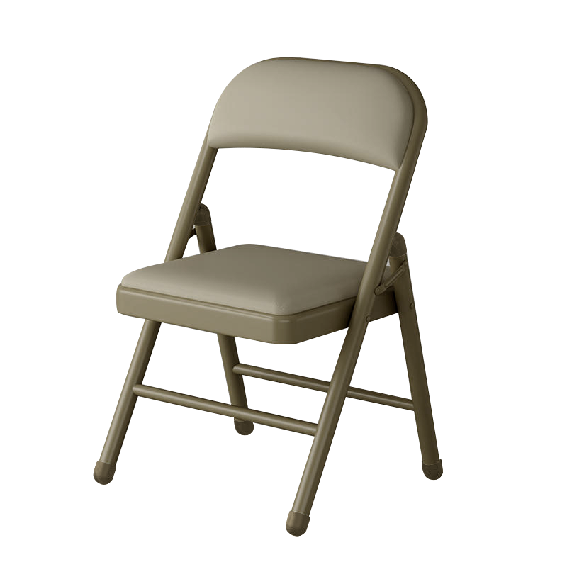 Huakaizhixing Folding Chair, Computer Chair, Office And Home Use, Conference And Training Chair, Backrest Chair, ZY25 Camel Color