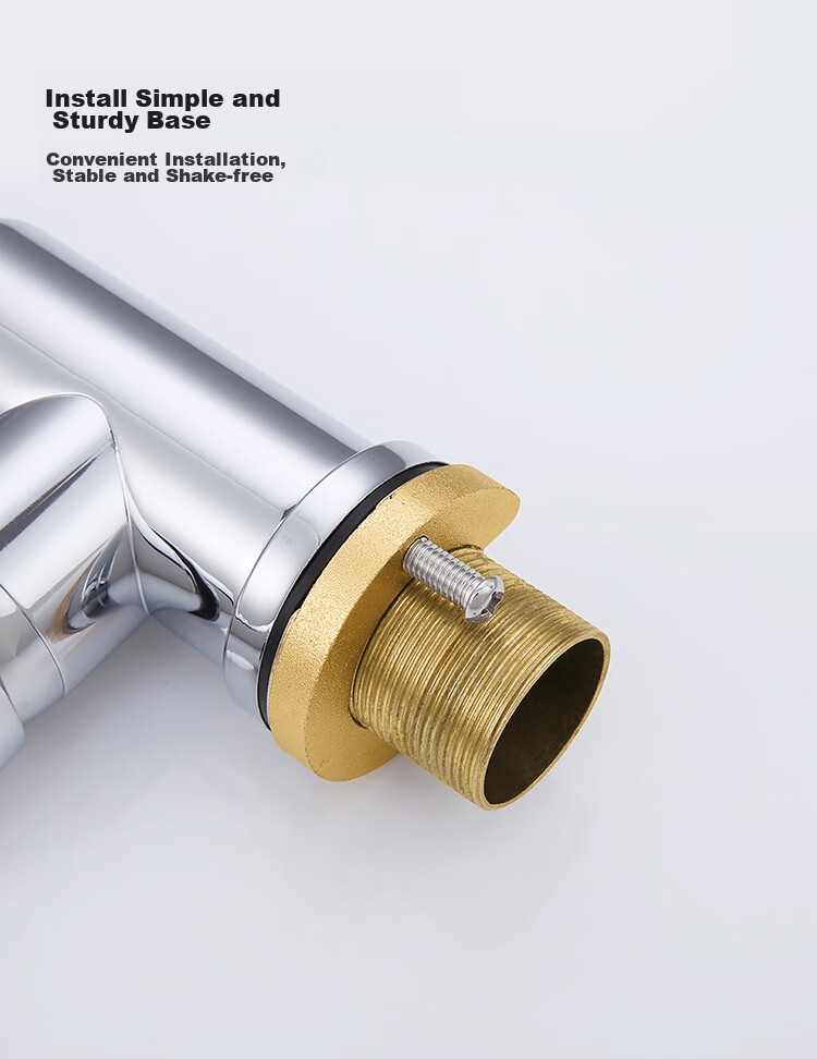 Larsd Sink Faucet, Kitchen Faucet with 360° Rotating Spout, Cold And Hot Water Tap for Sink F055 10