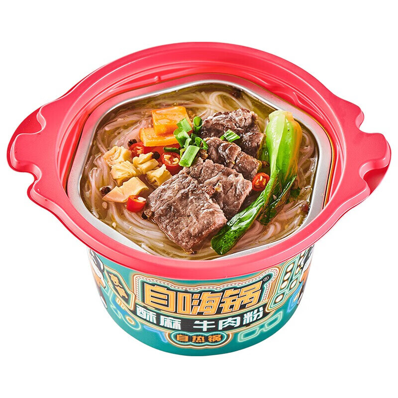 自嗨锅自热火锅 方便速食多口味组合 4口味4桶组合装夜宵锅457g