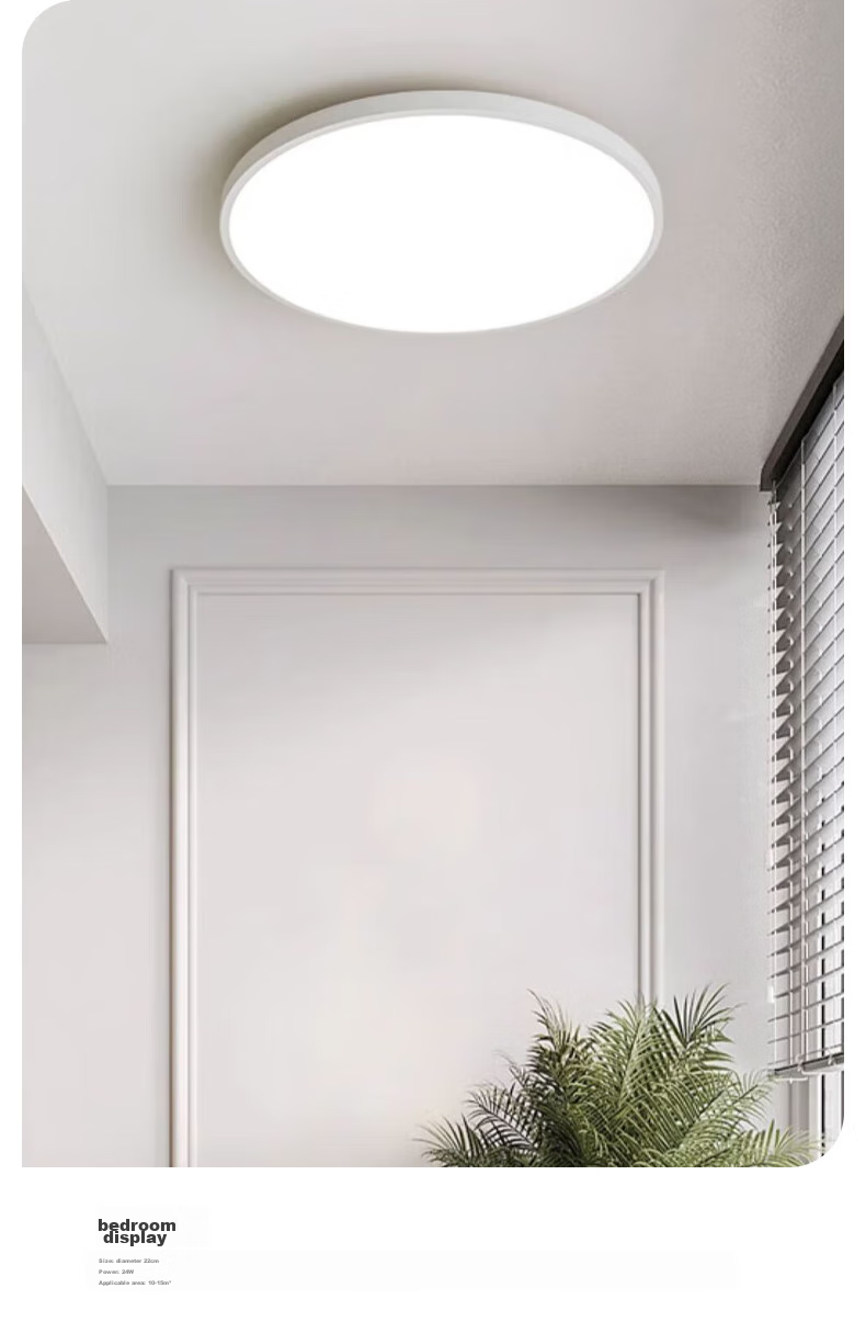 TCL Lighting, Ceiling Light Core LED Light Panel, Magnetic Suction Retrofit Light Board, Circular Light Source Module, 24W/three Color Dimming 10