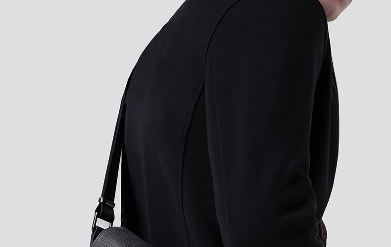 BVP Genuine Leather Crossbody Bag for Men, Large Capacity Shoulder Bag, Casual 2026 Spring/summer Trendy Commuter Messenger Bag, Birthday Gift 14