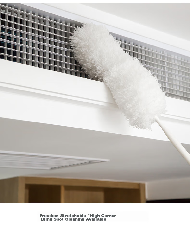 Sulida Feather Duster, 2.5-Meter Extendable, for Car And Home Use, Static Dust Removal, Ceiling Cleaning Tool 20