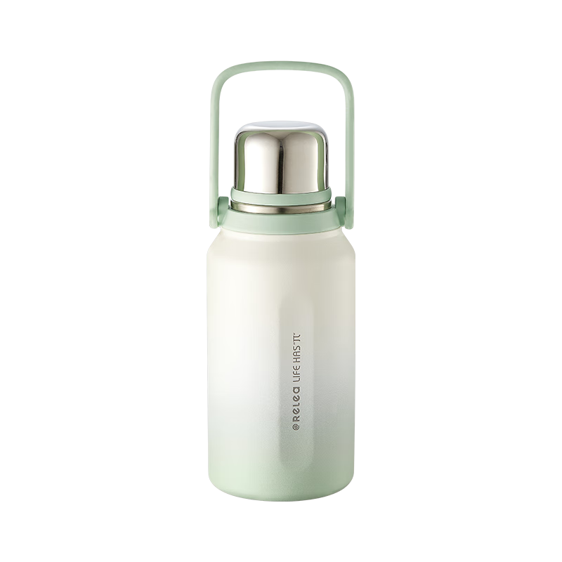 RELEA Insulated Mug Large Capacity 316L Stainless Steel Children's Water Bottle for Boys And Girls Tea Cup Student Water Bottle Flask Mid-Autumn Festival Gift