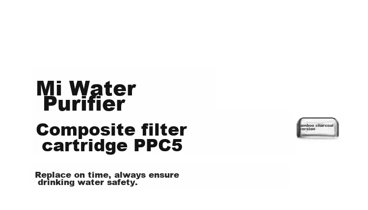Mijia Water Purifier Composite Filter PPC5 Bamboo Charcoal Version V2-FX4 1