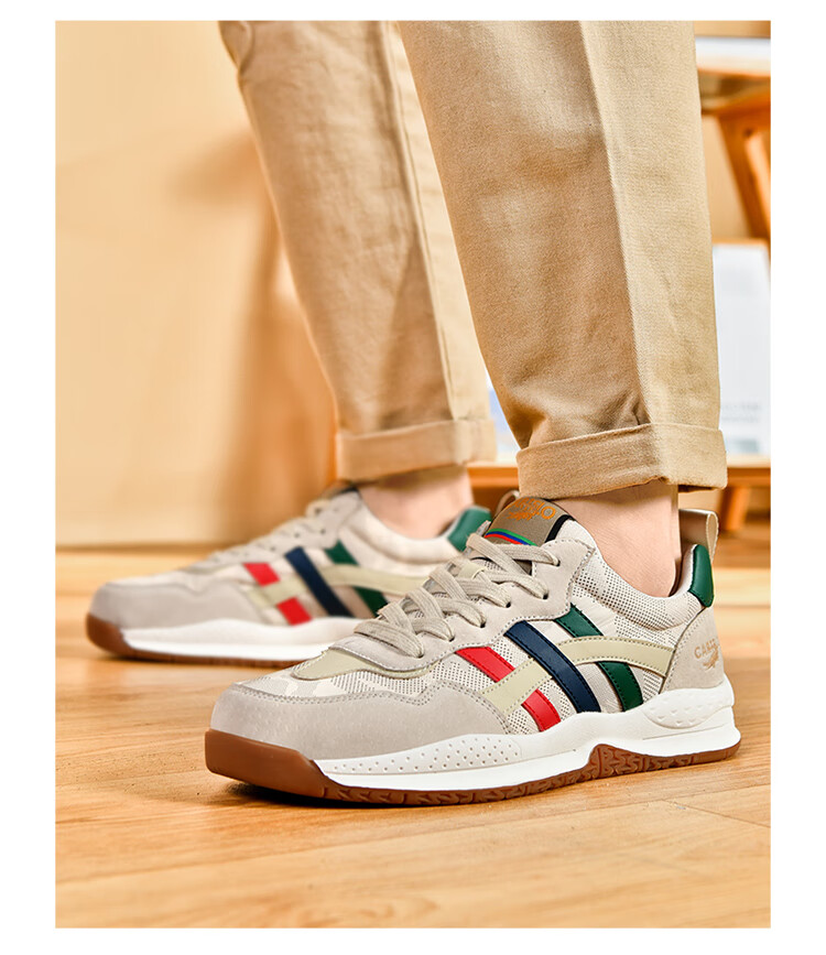 CARTELO Men's Shoes, Breathable Casual Sports Sneakers, Autumn And Winter Outdoor Jogging Hiking Travel Retro Versatile Classic New Style 15
