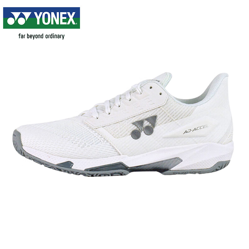 Кроссовки YONEX для тенниса, дышащие, с амортизацией, нескользящие, износостойкие, SHTAALGEX, белые, размер 37