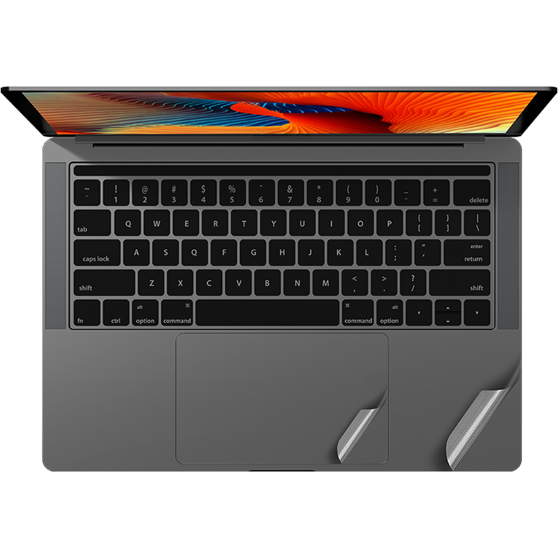 DiyiGongfang Wrist Rest for Apple Laptops, Compatible with Macbook Air 13/13.6 Inch M5/M4/M3/M2, Touchpad And Body Protection Film