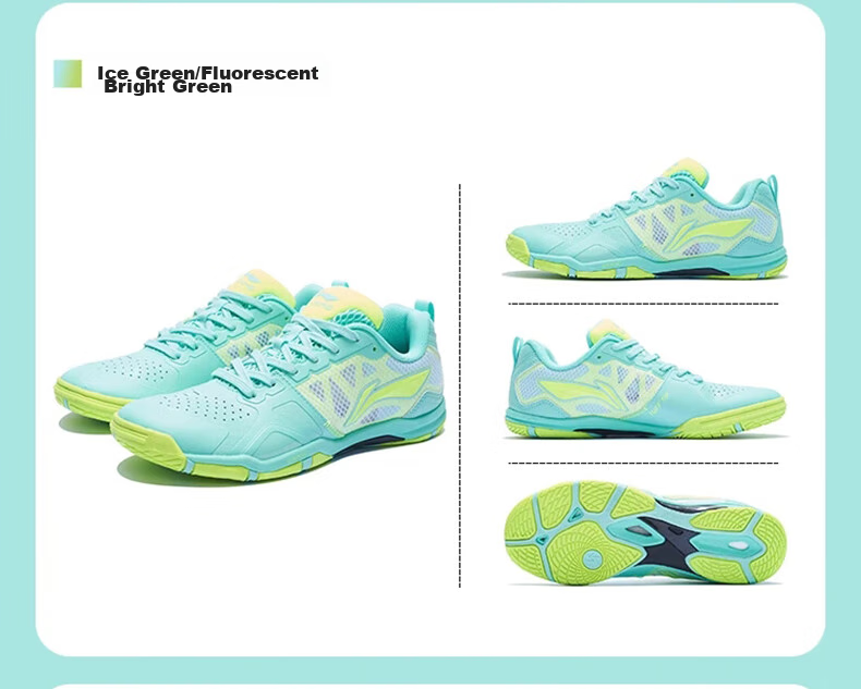 Li-Ning Table Tennis Shoes, Unisex Eagle Eye 2.0 PRO, Shock-Absorbing, Non-Slip, Breathable, Wear-Resistant, for Competition And Training, Sports Shoes, Size 37 10