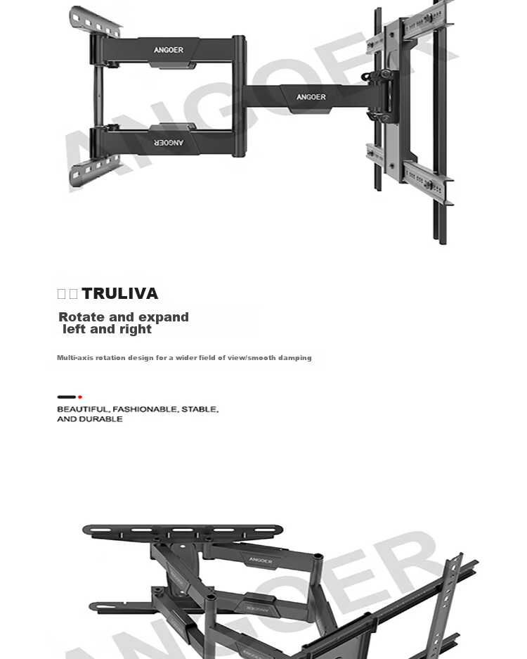 Aige Universal TV Mount Suitable for 55-120 Inch Extendable Rotating Bracket, Compatible with Multiple Brands, TV Stand AG-100 6