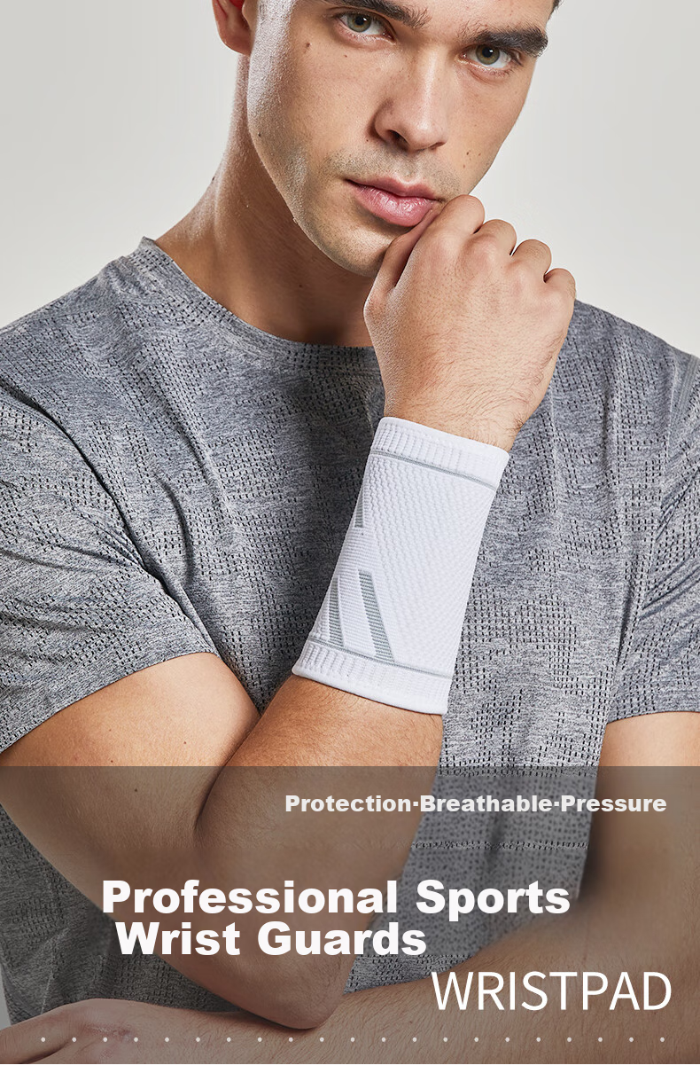 NAILEKESI N Sports Wrist Support for Tendonitis, TFCC Injury Prevention, Men And Women Basketball Badminton Protective Sleeve, Sweat-Absorbing Compression Fixation Brace 1