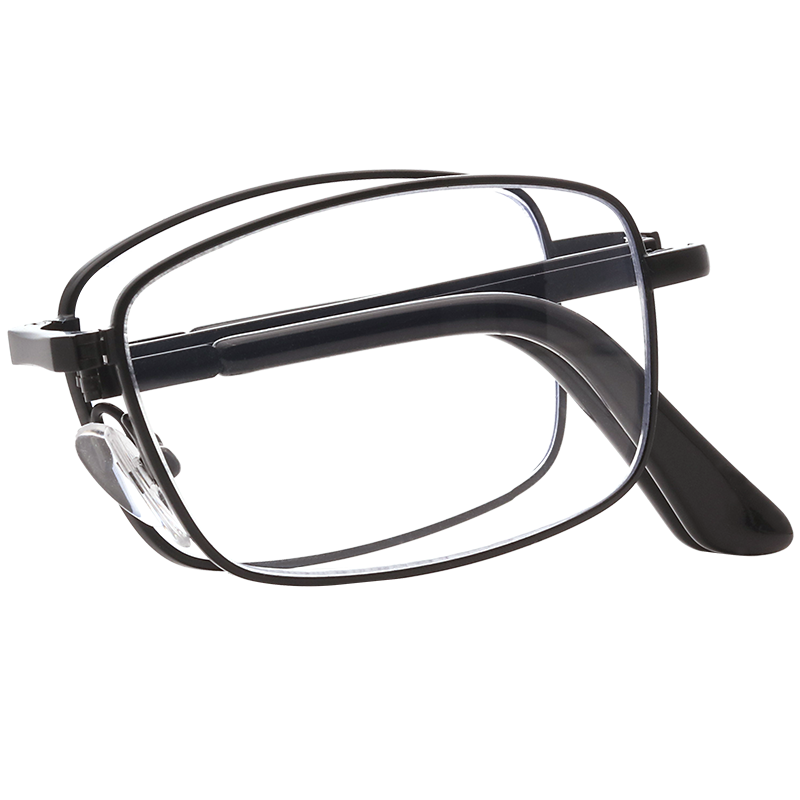 SHOWBIZS Reading Glasses for Men And Women, Foldable High-Definition Anti-Blue Light Presbyopic Glasses, Convenient Reading Glasses 1105A