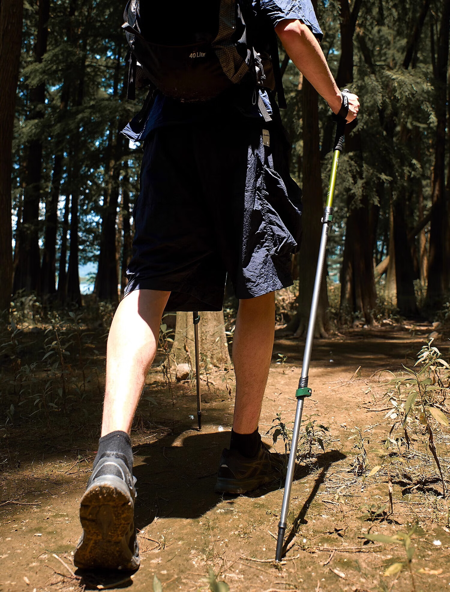 Primitive Outdoor Lightweight Folding Trekking Pole Adjustable Hiking Stick for Kids Professional Telescopic Women's Walking Staff 9